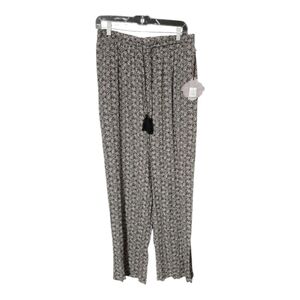Black and White Patterned Pants